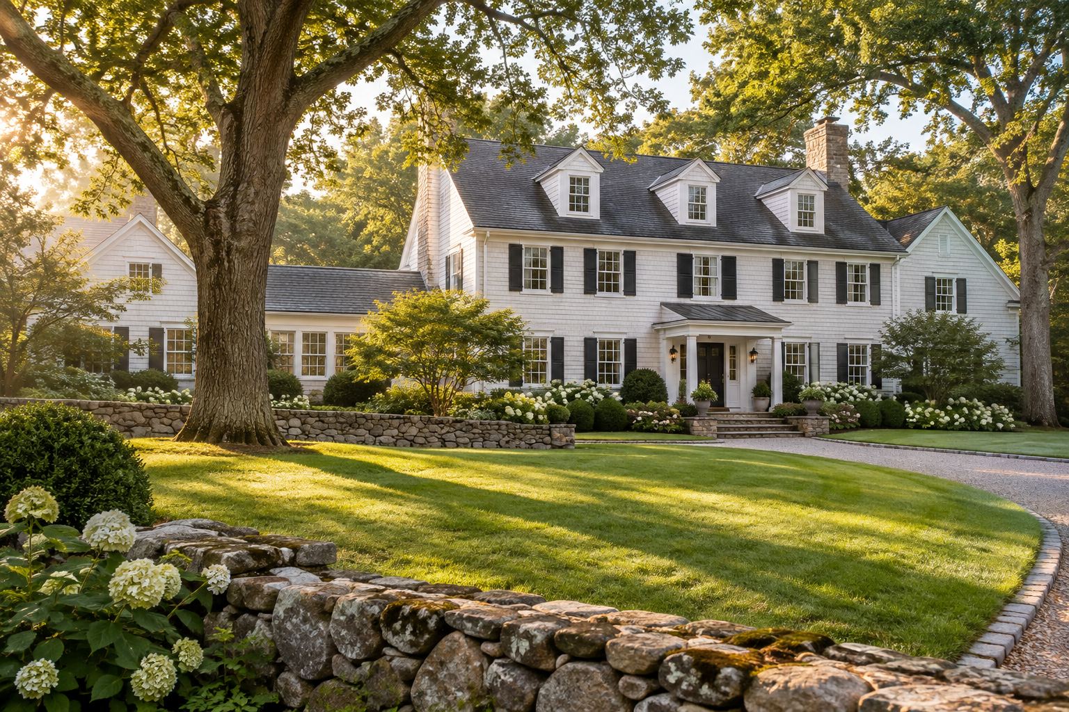A Greenwich Connecticut home, illustrative